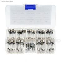 ⊙☜ 72pcs/Box 0.5A-30A 6x30mm Quick Blow Glass Tube Fuse Assorted Kits Fast-Blow Glass Fuses 6x30mm 250V