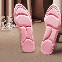 5D Insoles for Shoes Massage Breathable Running Sport Insole Feet Arch Support Plantar Fasciitis Shoe Pads Memory Foam Shoe Sole Shoes Accessories