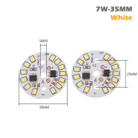 Zhaixiankui หลอดโคมไฟ LED DIY SMD 15W 12W 9W 7W 5W 3W ชิปแสงอินพุต AC220V ถั่วไฟ LED วงจรรวมอัจฉริยะสำหรับหลอดไฟสีขาวอบอุ่น