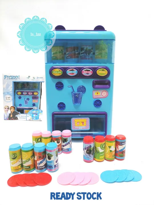 Frozen Drink Vending Machine Toys for Kids. Ready Stock. Lazada