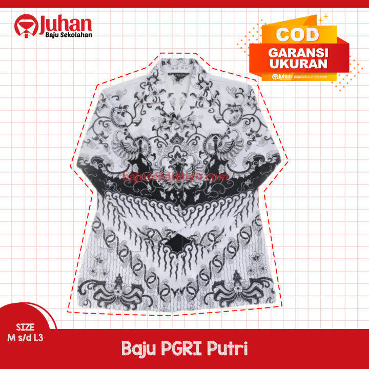 Kemeja Pgri Putri Baju Pgri Putri Batik Pgri Putri Seragam Pgri Putri Baju Pgri Seragam Guru