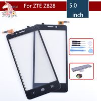 หน้าจอสัมผัส Digitizer สำหรับ ZTE Avid Plus Z828 Z828L หน้าจอสัมผัสหน้าจอสัมผัสกระจกหน้าเซ็นเซอร์ไม่มีการเปลี่ยน Z828 LCD