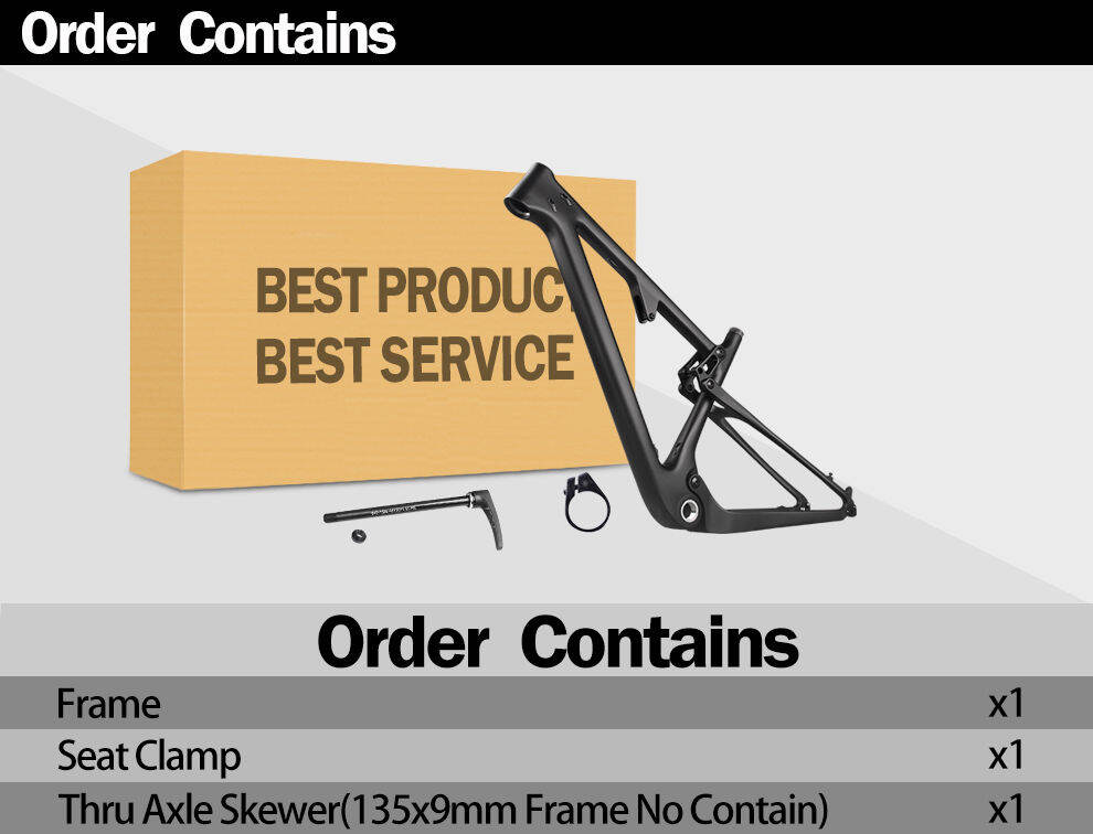 Softtail Bike Frame 29er Carbon Suspension Mountain Benin