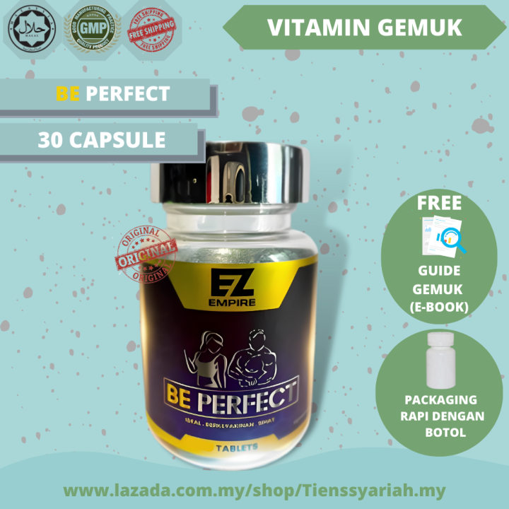 Vitamin Super Gemuk Badan Be Perfect vitamin Weight gain supplement