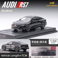 ซม.-รุ่น1:64 Audi RS7 Supercar Alloy Diecast จำลองรถขนาดเล็กรุ่นรถสะสมเครื่องประดับ Gift