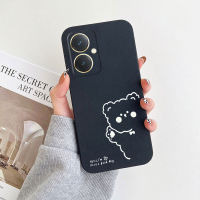 เคสใส่โทรศัพท์ Vivo Y78 5G ใหม่ลายการ์ตูนหมีสวยงามฝ้ากันลื่นยางกันกระแทกนิ่ม Y78 Vivo เคสโทรศัพท์5G ฝาครอบโทรศัพท์น่ารัก