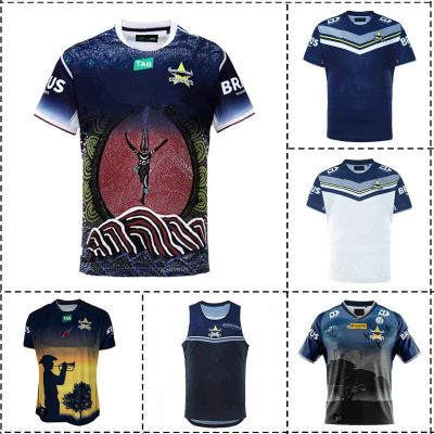 Home - Singlet Jersey / Rugby / Cowboys Shorts / Anzac  Indigenous North / / Mens [hot]2023  Queensland Anzac Away Size:S-5XL /