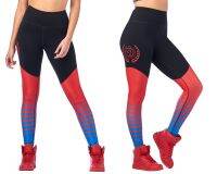 Zumba Sport High Waisted Long Leggings (กางเกงเลคกิ้งออกกำลังกายซุมบ้าและโยคะ)