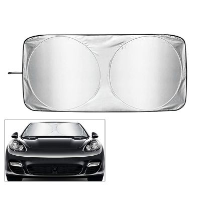 Windshield Sun Shade Foldable Car Front Window Sunshade For Most Sedans SUV Truck Keeps Your Vehicle Cool