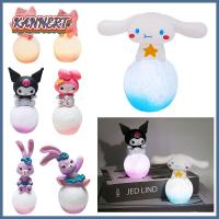 KANNERT เมโลดี้ ไฟกลางคืน LED คุโรมิ ดาว Dailu ของตกแต่งเค้ก ที่มีคุณภาพสูง Cinnamoroll ของเล่นเรืองแสงได้ สำหรับเด็กๆ