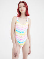 Kloset Cut-out Swimsuit (KK23-SW003) บีกีนี่ แต่งดีเทลอะไหล่หัวใจตรงด้านข้าง ชุดว่ายน้ำ