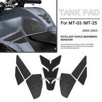 For Yamaha MT-03 MT03 MT-25 MT25 2020 - 2022 Motorcycle Fuel Tank Pad Protection Decal Traction Pad