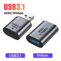 ◐ﺴ USB 3.1 Type-C OTG Adapter Type C USB C Male To USB Female Converter For Macbook Xiaomi Samsung S20 USBC OTG Connector