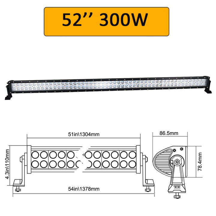 auxtings-12v-24v-straight-led-work-light-bar-14-22-32-42-52-inch-offroad-car-led-light-bar-combo-4x4-suv-atv-high-power-dual-row