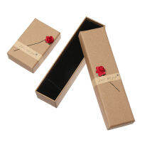 MOILY Beautiful Fashion Small Present Lovely Cardboard Jewelry Box