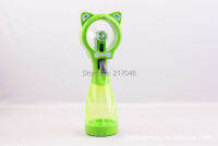 คูลเลอร์คูลลิ่งแบบพกพา Mist Mister Spray Water Bottle Fan Handheld Fans Outdoor