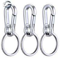 3Pcs Klip Carabiner Logam Rantai Kunci Keyring untuk Kraf Zink Aloi Keychain Cincin Utama untuk Lelaki