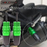 For Kawasaki Z650 Z800 Z900 Z900RS Z1000 Z1000SX Frame Slider Anti Crash Caps Exhaust Sliders Motorcycle Accessories Parts 10MM