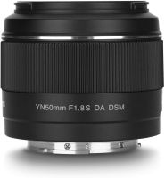 YONGNUO เลนส์ F1.8S Yn50mm 50มม. รูรับแสง F1.8 APS-C มาตรฐาน Prime E-Mount อัตโนมัติโฟกัสแมนนวล USB MF สำหรับกล้อง Sony