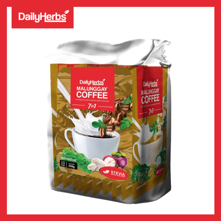 [BUY THE BEST COFFEE!!!] Daily Herbs Malunggay Coffee Contains 7