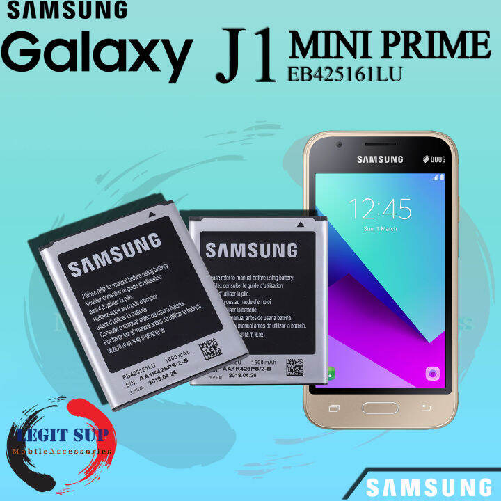 Samsung Galaxy J1 Mini Prime Battery SM-J106 Battery Model: EB425161LU ...