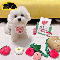 ⚡ส่งจากไทย⚡ C265 ของเล่นสุนัข Sniffing Toy:  Strawberry Pot Sniffing Toy ของเล่นซ่อนขนม  ของเล่นฝึกการดม