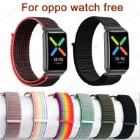 สายไนล่อนสําหรับ OPPO นาฬิกาฟรี Sport Woven Band Band เปลี่ยนสายรัดอุปกรณ์เสริม