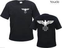 Eagle T-shirts | Imperial Eagle | Iron Cross - T-shirt 3xl Tee Men Cotton Sleeve Short - Aliexpress