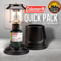 Coleman Quick pack ตะเกียงโคลแมนควิกแพ็ค ใช้แก๊สโพรเพน มีใส่แท้ 1 คู่ในชุด พร้อมเคสและฐาน