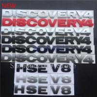 Modification upgrading ABS Letters Emblem for Land Rover DISCOVERY 3 4 HSE V8 Car Styling Refitting Hood Middle Trunk Nameplate Logo Decoration Sticker