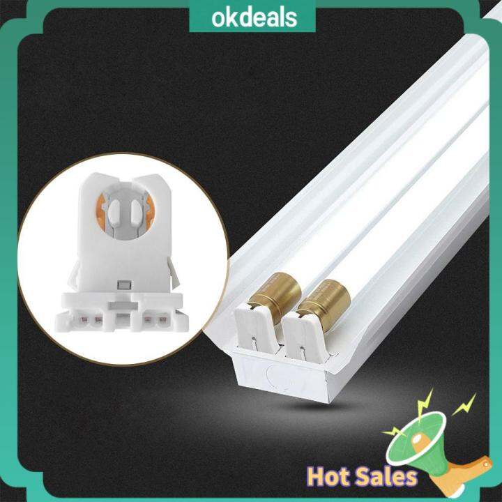 OKDEALS Practical Replacement Tombstone T8 G13 T12 Lamp Holder