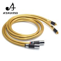 Cardas 5C Copper Hifi 2RCA to 2XLR Cable Hi-end Rca Male to Xlr Male Audio Cable For Sound Equipment