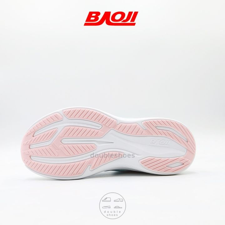 baoji-รองเท้าผ้าใบผู้หญิง-รองเท้าวิ่ง-พื้นโฟม-รุ่น-bjw956-สีขาวชมพู-ไซส์-37-41