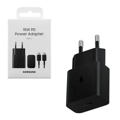 Samsung 15W PD Power Adapter With USB-C To USB-C Cable (EP-T1510) สายชาร์จ type c สายชาร์จ ซัมซุง สายชาร์จsamsung หัวชาร์จ samsung