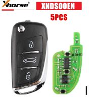 5PCS/LOT XHORSE XNDS00EN DS Style Wireless Universal Remote Key 3 Buttons XN002 Remote Key for DS for VW VVDI Key Tool