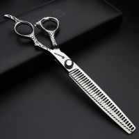 Professional Hairdresser scissors for barber 6.0 440c 75.5 inch Right left hand haidressing cutting scissors thinning shears