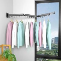 Clothes Drying Hanger Window Rack Portable Hanging Storage Racks Balcony