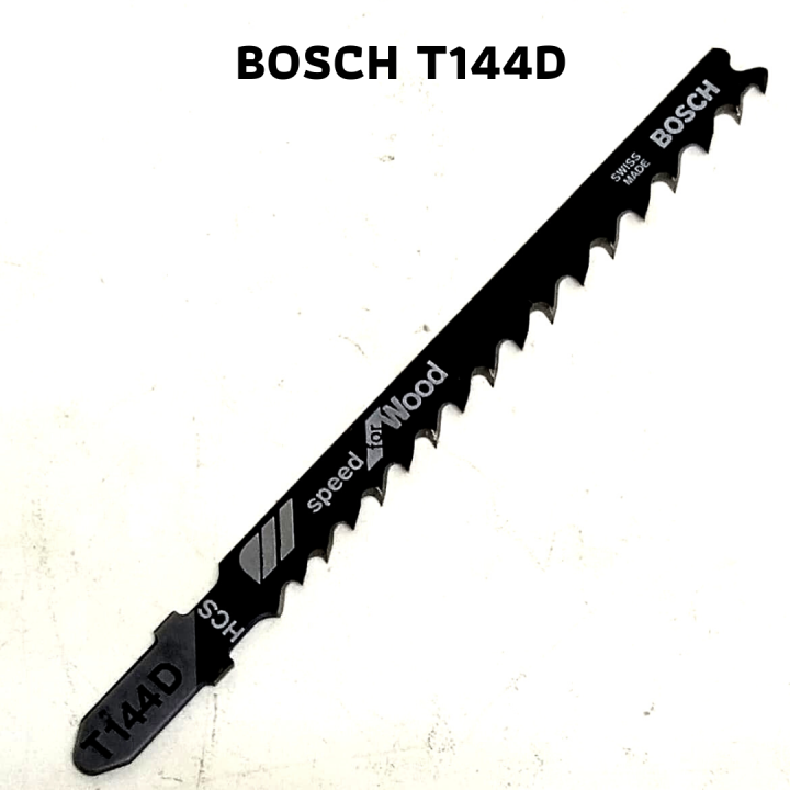 ใบเลื่อยจิ๊กซอ-t144d-ตัดไม้หนาพิเศษ-bosch-hcs-จำนวน-1-ใบ