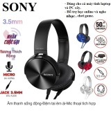 Tai Nghe headphone Chơi Game SONY, Tai Nghe Chụp Tai Có Dây