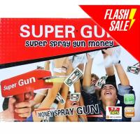 T.P. TOYS SUPER GUN ปืนยิงแบงค์ มีไฟ ใช้ถ่าน(ไม่รวมในแพค)