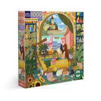 Reading &amp; Relaxing 1000 Pc Square Puzzle