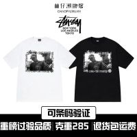 2023 FOR☒► Stu west Stussy beauty boom paragraphs joint character letters printing short sleeve T-shirt for men and women loose couple coat