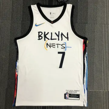 NBA Nets 7 Kevin Durant White 2021 City Edition Men Jersey