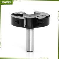 BNHOMEE 4ขลุ่ย CNC ผิวเราเตอร์บิต1/2 "12Mm เส้นผ่าศูนย์กลางการตัดก้าน