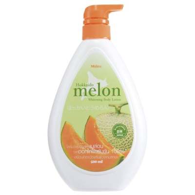 โลชั่นเมล่อนญี่ปุ่น มิสทีน ฮอกไกโด เมล่อน 500 มล. / Mistine Hokkaido Melon Whitening Body Lotion 500 ml.