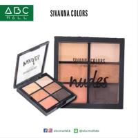 SIVANNA EYESHADOW NUDES (HF1000) : ซิวานน่า อายแชโดว์ นู้ด x 1 ชิ้น abcmall