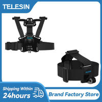 ESIN Chest Belt Head Strap Mount Action camera mount for GoPro Hero 12 11 10 9 8 Insta360 DJI Osmo Action Camera Accessories