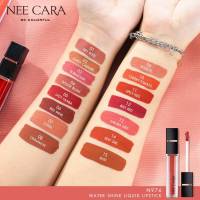 NEE CARA WATER SHINE LIQUID LIPSTICK MATTE N976 นีคาร่า ลิปสติก แบบจุ่ม เนื้อแมท ติดทนนาน ทั้งวัน