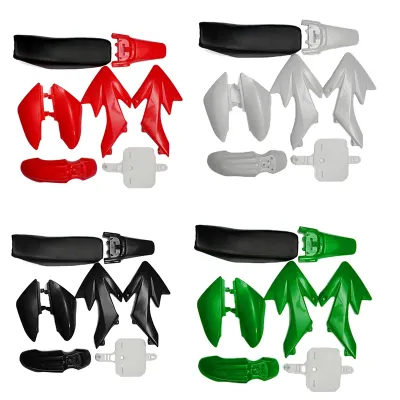 8Pcs 50Cc 110Cc 125Cc 140Cc Plastic 4-Stroke Crf50 Pit Off-Road Bike Set Mudguard Seat - Motorcycle Motorcycle Diy Kits