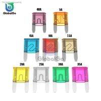 ♕❣❒ 5pcs/Lot Small Size Automotive Blade Fuse 5A 7.5A 10A 15A 20A 25A 30A 35A AMP Set For Auto Car Truck 1.1x1.7x0.4cm